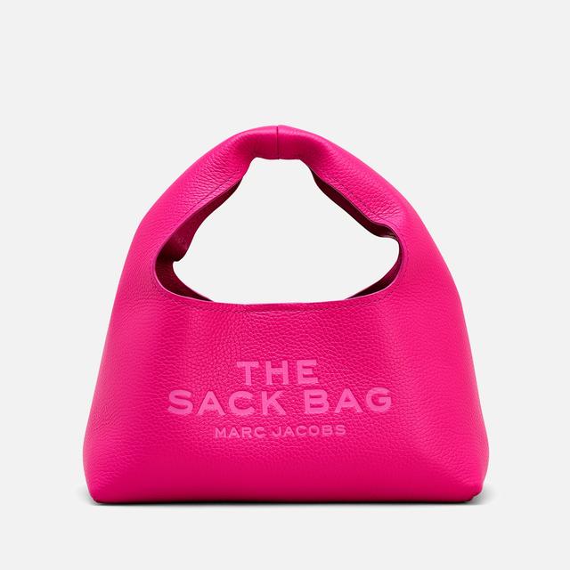 Marc Jacobs The Sack Grained Leather Mini Bag Pink on Productcaster.