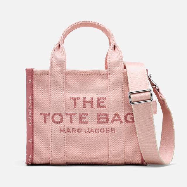 Marc Jacobs The Jacquard Mini Canvas Tote Bag Pink on Productcaster.