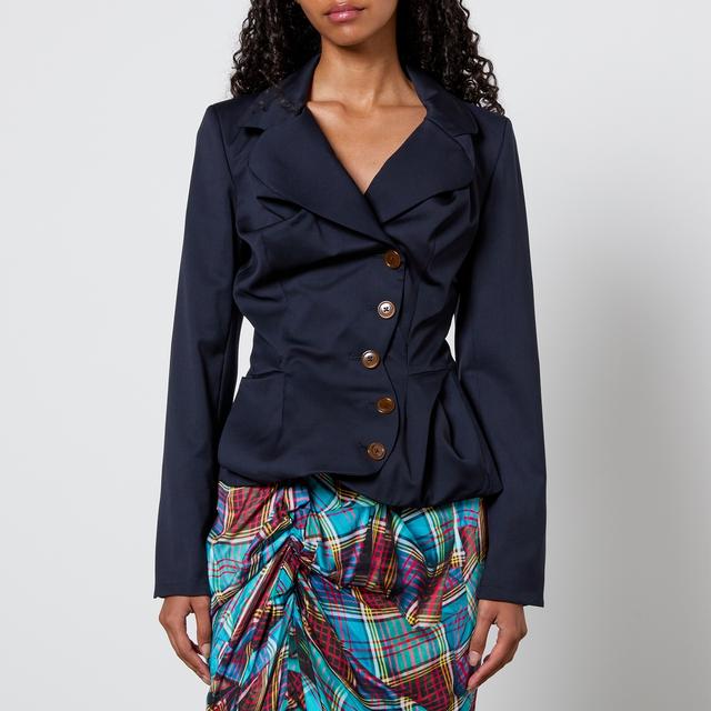 Vivienne Westwood Drunken Tailored Wool Jacket - IT 40/UK 8 on Productcaster.