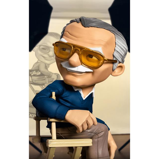 Iron Studios Stan Lee (Blue) Pow! Minico Figure (14cm) on Productcaster.