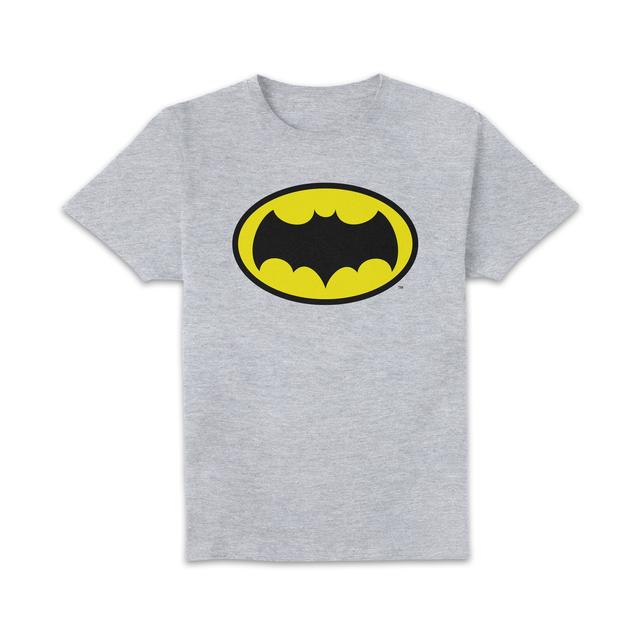 Batman '66 Vintage Emblem Men's T-Shirt - Grey - 3XL on Productcaster.