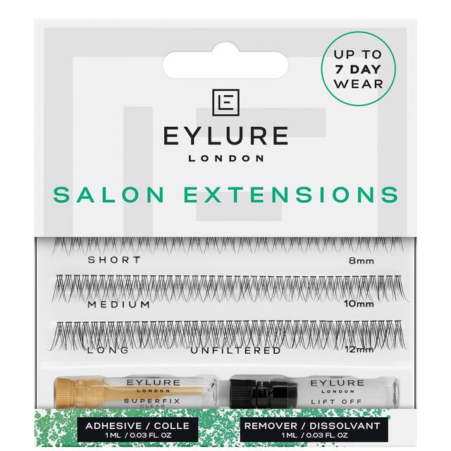 Eylure False Lashes - Salon Extension Individuals - Unfiltered on Productcaster.