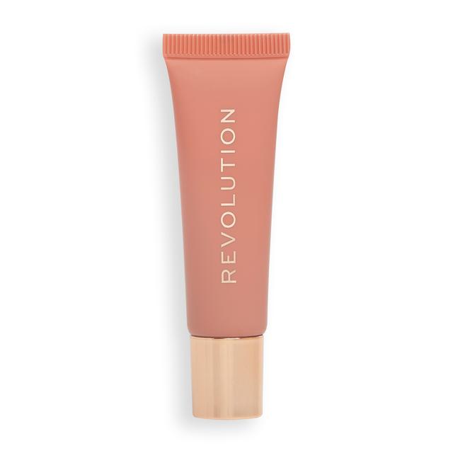 Makeup Revolution Juicy Peptide Lip Balm (Various Shades) - Nude Peach on Productcaster.