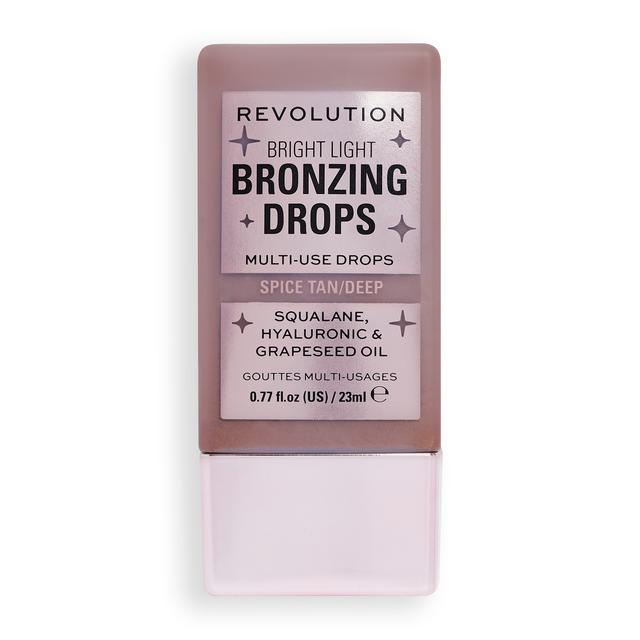 Makeup Revolution Bright Light Bronzing Drops Bronze (Various Shades) - Bronze Spice on Productcaster.