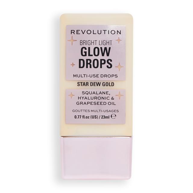 Makeup Revolution Bright Light Glow Drops - Golden Star Dew on Productcaster.