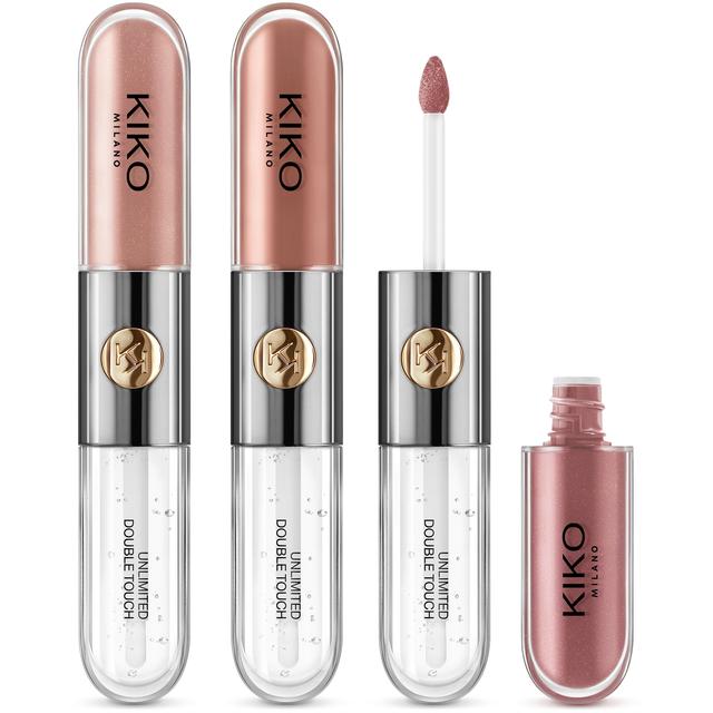 KIKO Milano Unlimited Double Touch Lip Set 18ml - Nude Attitude (Worth £38.97) on Productcaster.