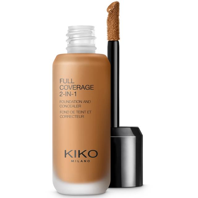 KIKO Milano Full Coverage 2-in-1 Foundation and Concealer 25ml (Various Shades) - 105 Olive on Productcaster.