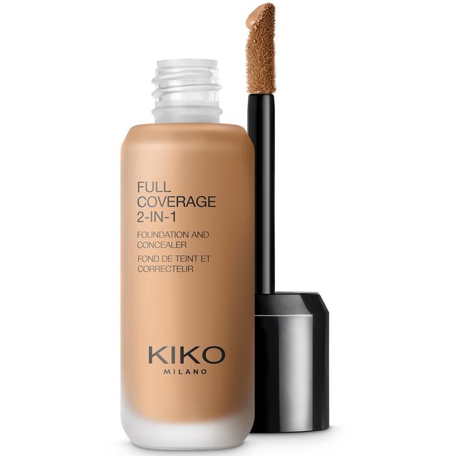 KIKO Milano Full Coverage 2-in-1 Foundation and Concealer 25ml (Various Shades) - 95 Neutral Rose on Productcaster.