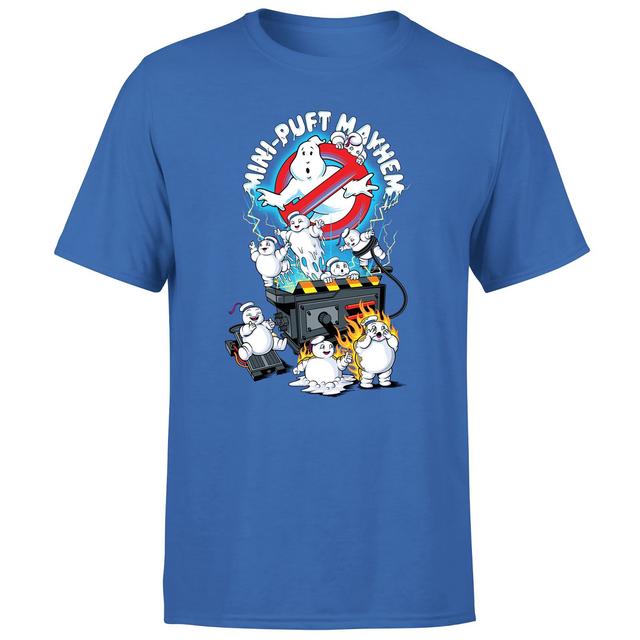 Ghostbusters Mini-Puft Mayhem Men's T-Shirt - Blue - M on Productcaster.