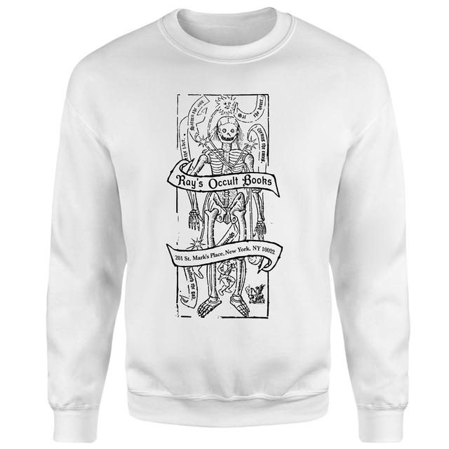 Ghostbusters Ray's Occult Candle Sweatshirt - White - XXL on Productcaster.