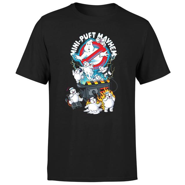 Ghostbusters Mini-Puft Mayhem Men's T-Shirt - Black - 5XL on Productcaster.