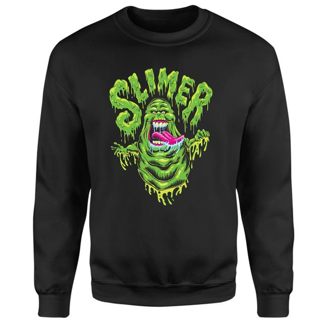 Ghostbusters Slimer Sweatshirt - Black - XL on Productcaster.