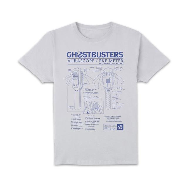 Ghostbusters Ghost Trap Schematic Men's T-Shirt - White - 3XL on Productcaster.