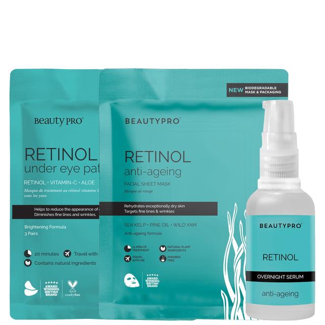 BEAUTYPRO Retinol Bundle Mask and Serum Bundle on Productcaster.