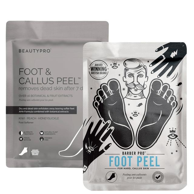 BEAUTYPRO and BARBER PRO Foot Peel Mask Bundle on Productcaster.