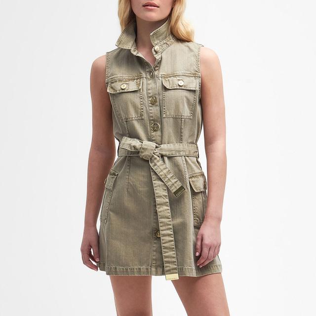 Barbour International Tamsin Denim Mini Dress - UK 14 on Productcaster.