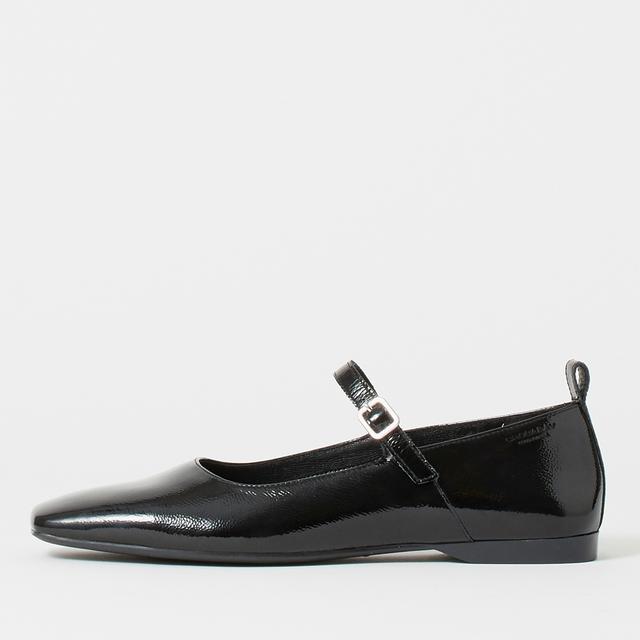 Vagabond Delia Patent Leather Mary-Jane Flats - UK 4 on Productcaster.