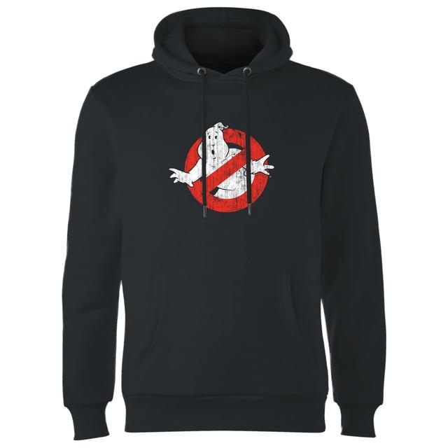 Ghostbusters Vintage Classic Logo Hoodie - Black - XL on Productcaster.