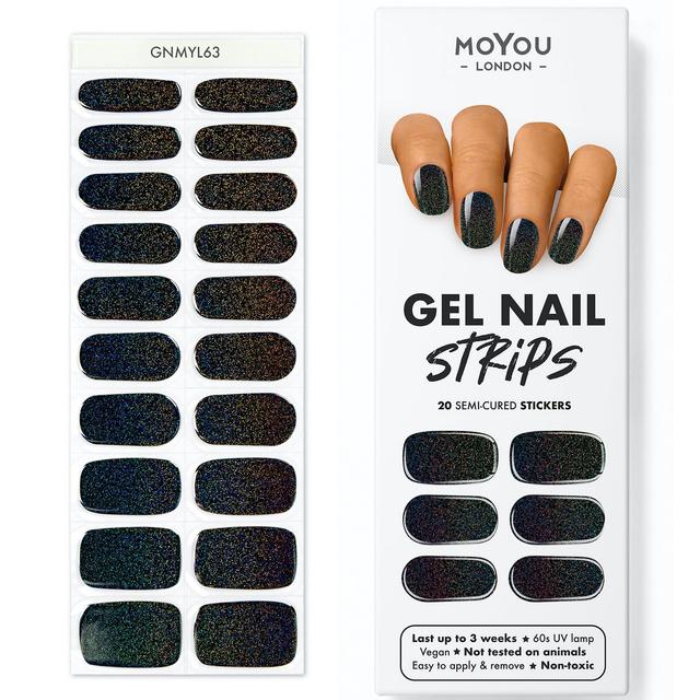 MoYou Gel Nail Strip - Glitters (Various Options) - Magic Cocoa on Productcaster.