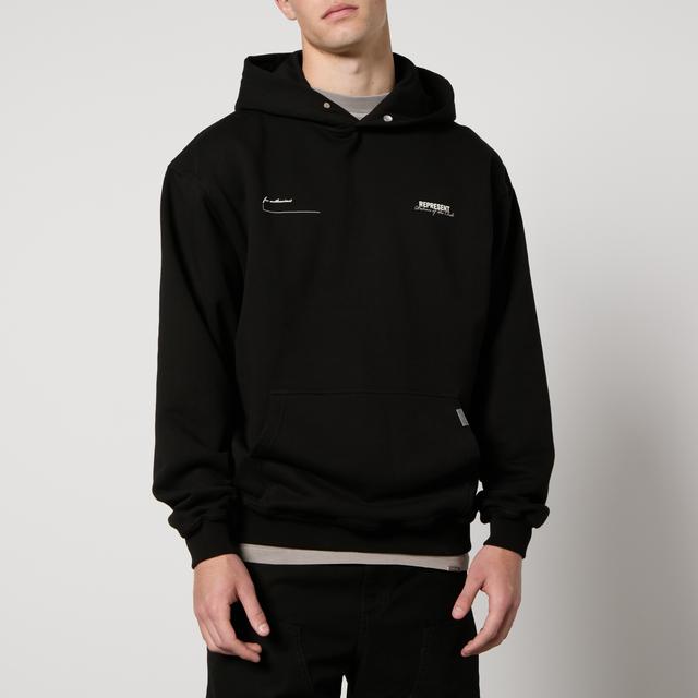 REPRESENT Patron Of The Club Cotton-Jersey Hoodie - XL on Productcaster.