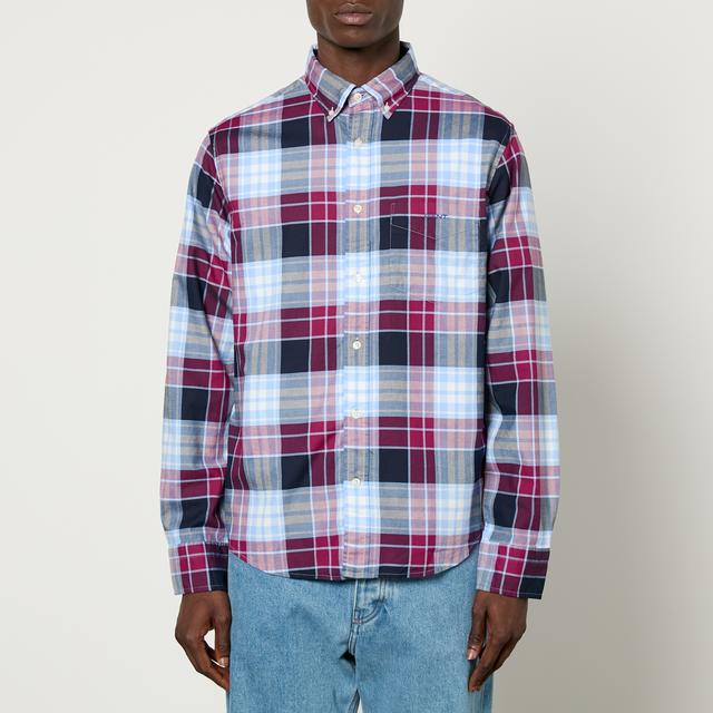 GANT Archive Checked Oxford Cotton Shirt - XL on Productcaster.