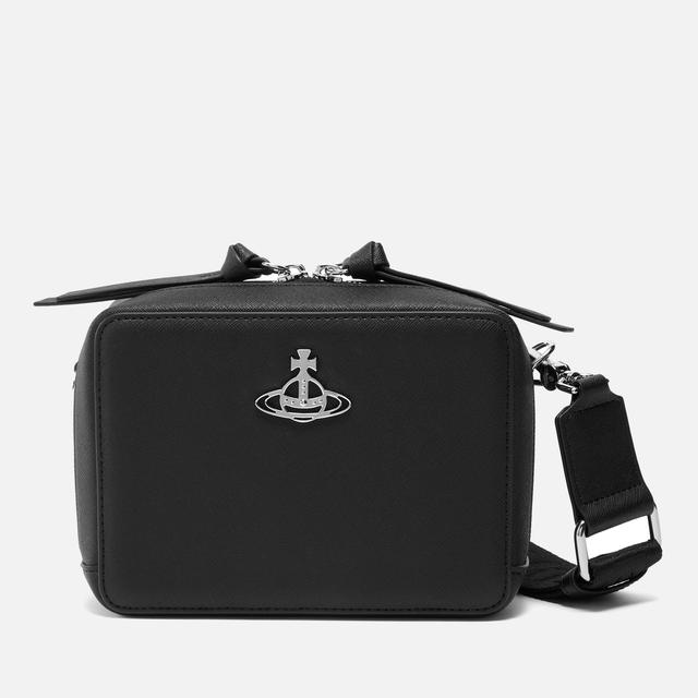 Vivienne Westwood Melih Faux Leather Camera Bag Black on Productcaster.