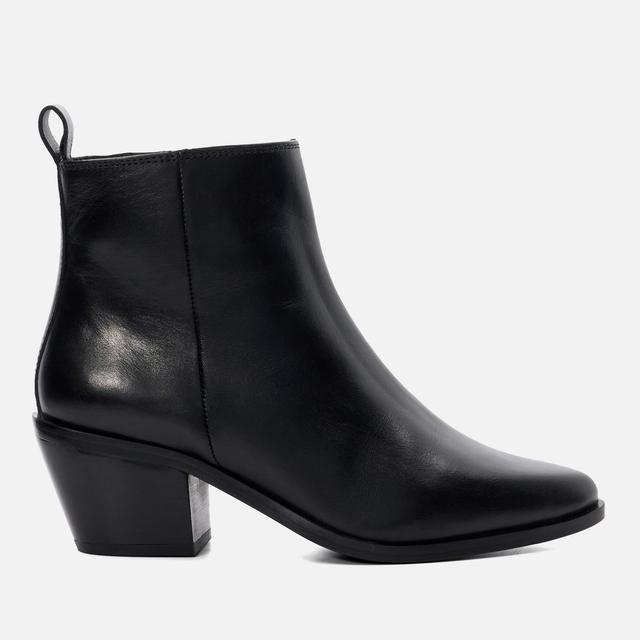 Dune London Women's Papz Leather Heeled Boots - UK 7 on Productcaster.