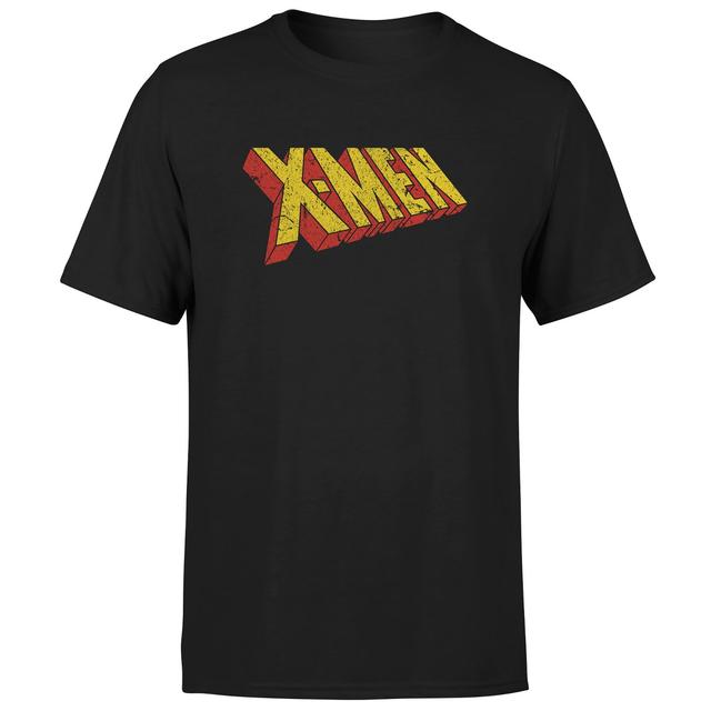 X-Men Retro Logo Unisex T-Shirt - Black - M on Productcaster.