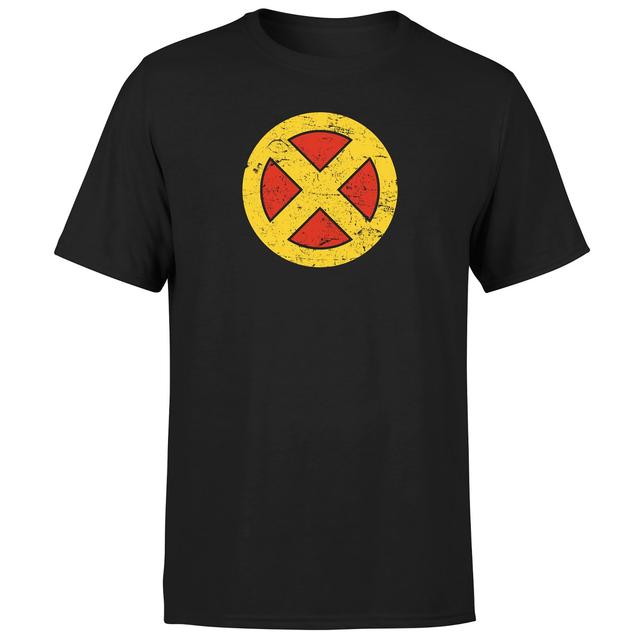 X-Men Emblem Unisex T-Shirt - Black - XL on Productcaster.