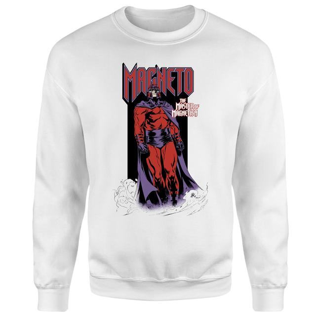 X-Men Magneto Master Of Magnetism Sweatshirt - White - XXL on Productcaster.