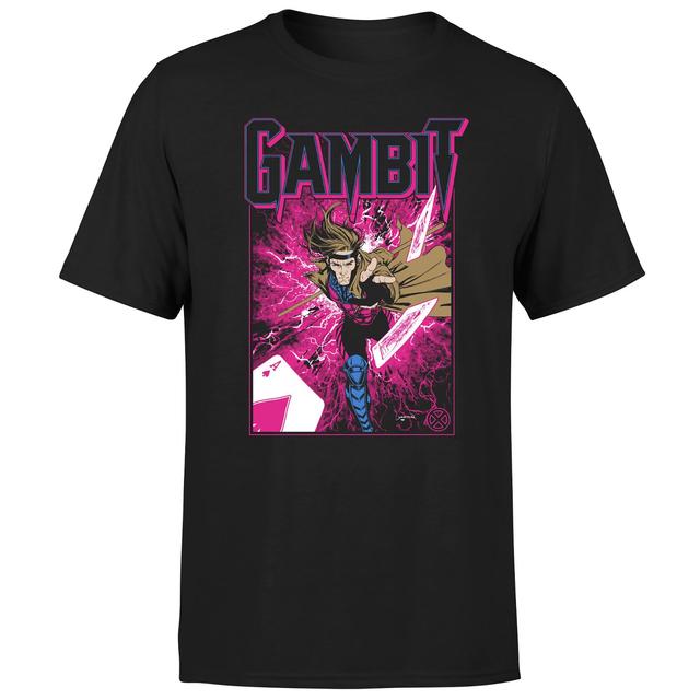 X-Men Gambit Unisex T-Shirt - Black - XXL on Productcaster.