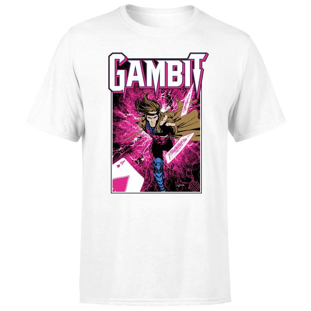 X-Men Gambit Unisex T-Shirt - White - XS on Productcaster.