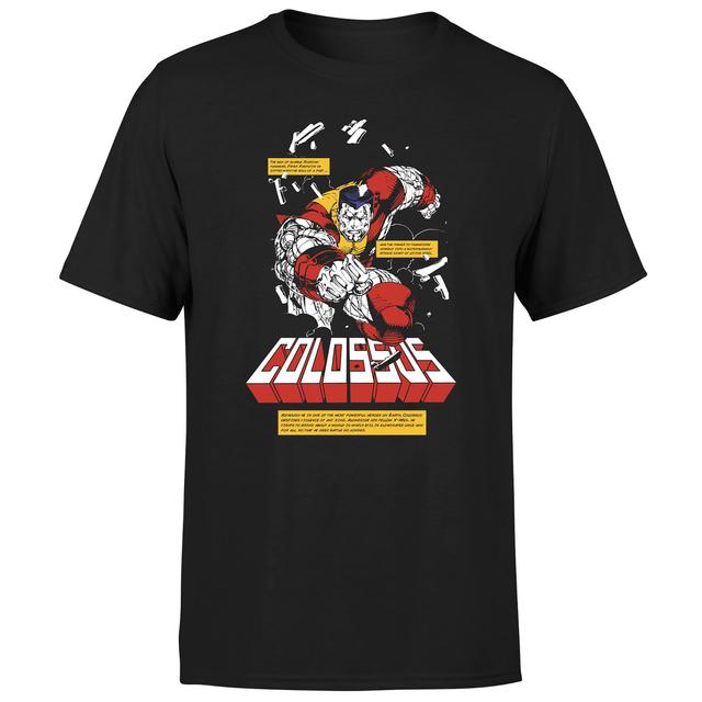 X-Men Colossus Bio Unisex T-Shirt - Black - M on Productcaster.