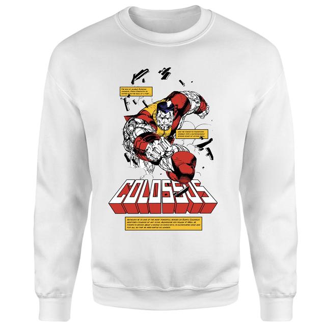 X-Men Colossus Bio Sweatshirt - White - L on Productcaster.