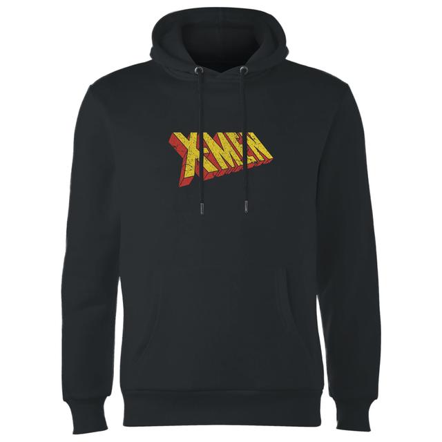 X-Men Retro Logo Hoodie - Black - XXL on Productcaster.