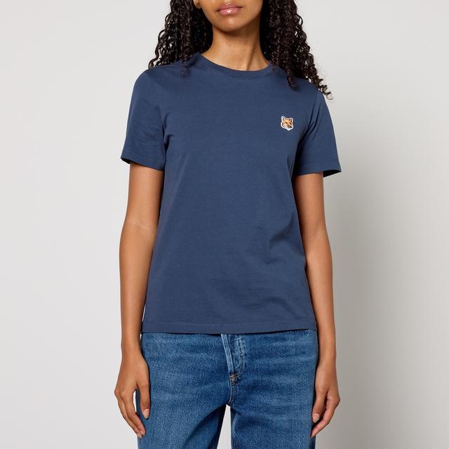 Maison Kitsuné Fox Head Cotton-Jersey T-Shirt - M on Productcaster.