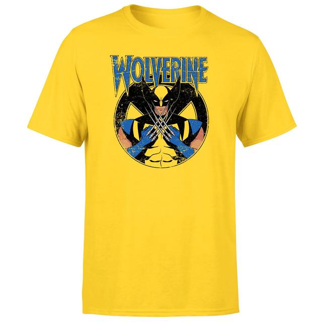 X-Men '97 Wolverine Snikt Unisex T-Shirt - Yellow - S on Productcaster.