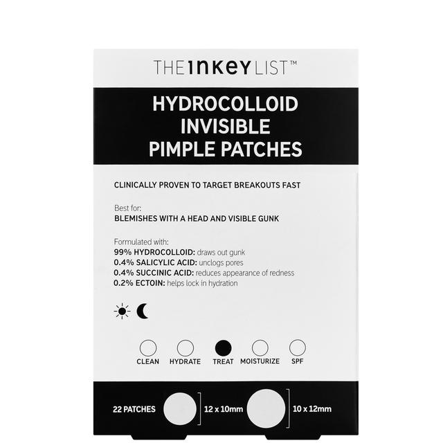 The INKEY List Hydrocolloid Invisible Pimple Patches (22 patches) on Productcaster.