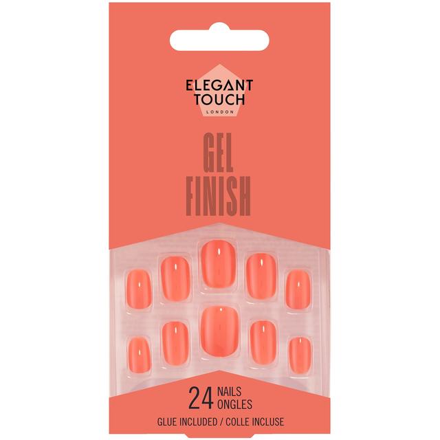 Elegant Touch False Nails Gel Finish - Grapefruit Slice on Productcaster.