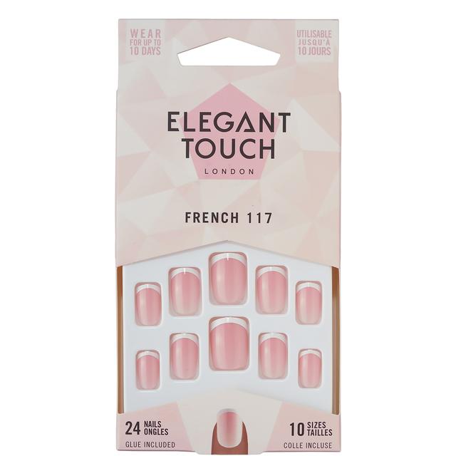 Elegant Touch False Nails - French Pink 117 on Productcaster.