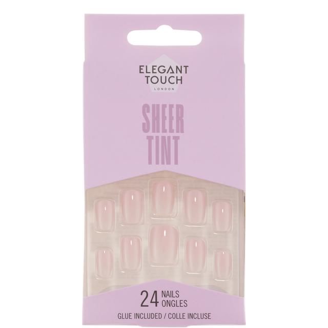 Elegant Touch False Nails Sheer Tint - Ballerina Pink on Productcaster.