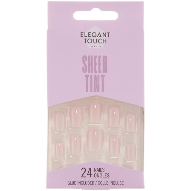 Elegant Touch False Nails Sheer Tint - Ballerina Pink on Productcaster.