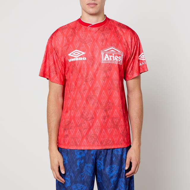 ARIES x Umbro White Roses Jersey Football Shirt - M on Productcaster.