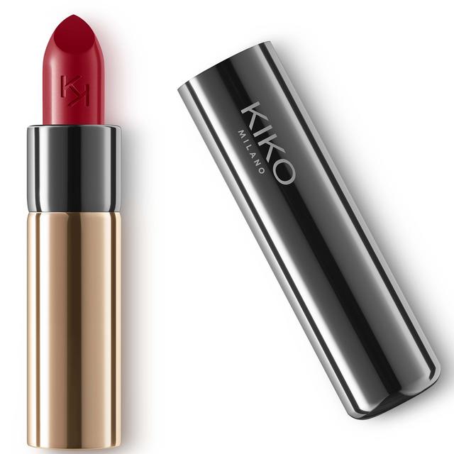 KIKO Milano Gossamer Creamy Lipstick 3.5g (Various Shades) - 113 Pearly Tulip Red on Productcaster.