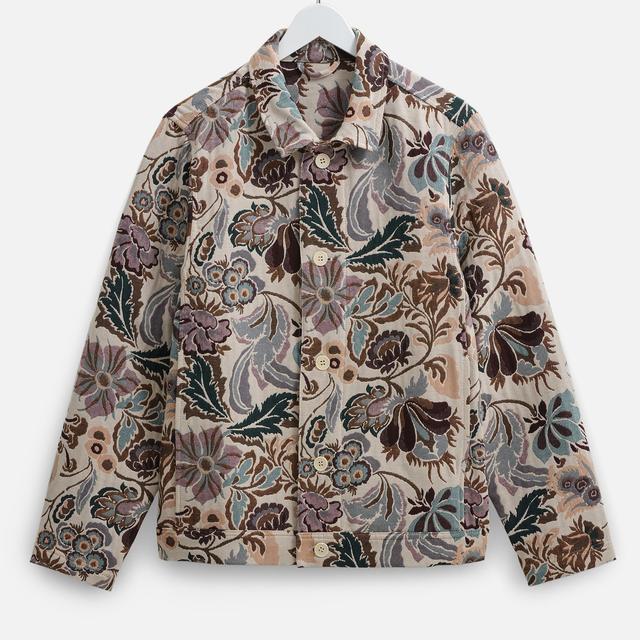 Wax London Iggy Botanical Jacquard Cotton-Blend Jacket - XXL on Productcaster.