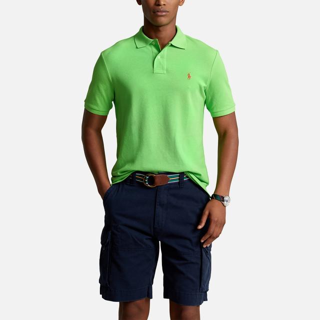 Polo Ralph Lauren Men's Custom Slim Fit Polo Shirt - Kiwi Lime - XL on Productcaster.