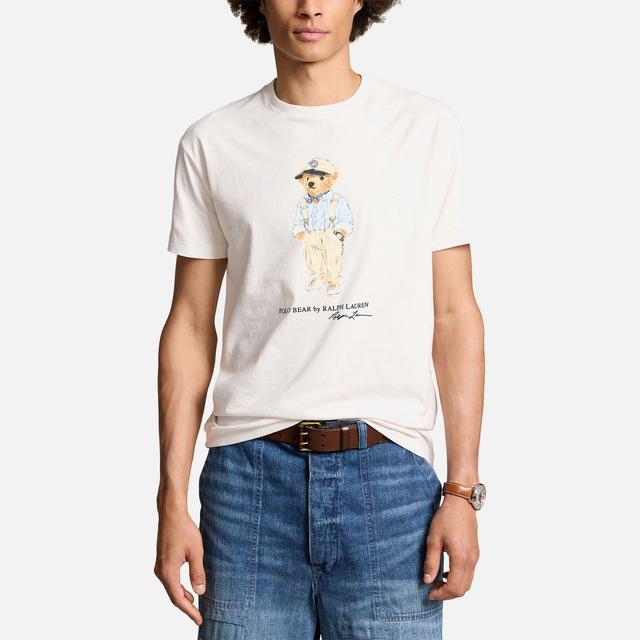 Polo Ralph Lauren Classic Cotton-Jersey Bear T-Shirt - XL on Productcaster.