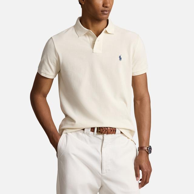 Polo Ralph Lauren Cotton-Piqué Custom-Fit Polo Shirt - S on Productcaster.