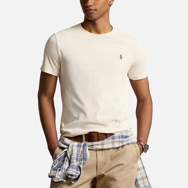 Polo Ralph Lauren Classic Cotton-Jersey Slim T-Shirt - XL on Productcaster.