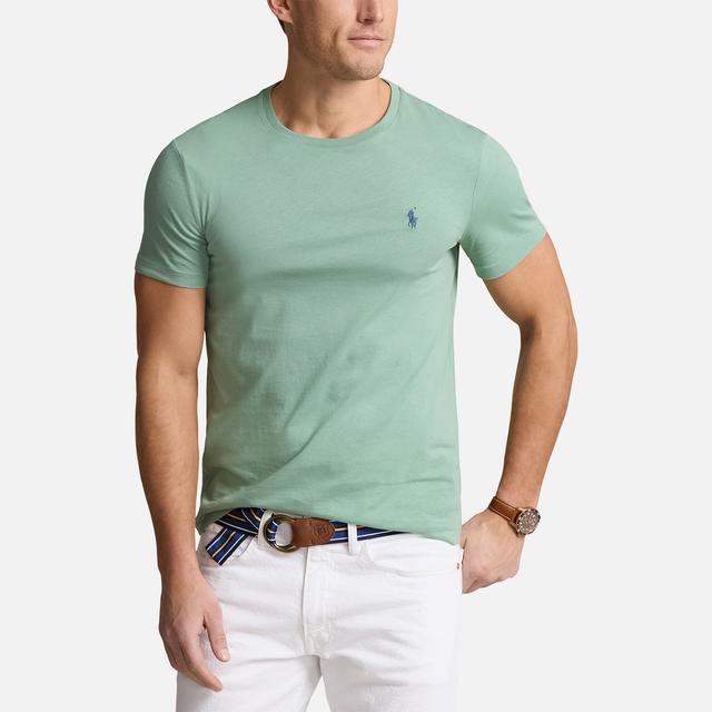 Polo Ralph Lauren Classic Cotton-Jersey Slim T-Shirt - M on Productcaster.